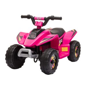 ATV Electric pentru Copii – 6V, Roz, 3-5 Ani