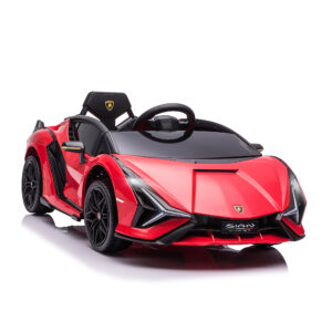Masina Electrica Lamborghini Rosie pentru Copii 12V