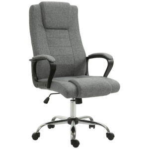 Scaun Ergonomic de Birou – Recliner Reglabil, Gri Modern