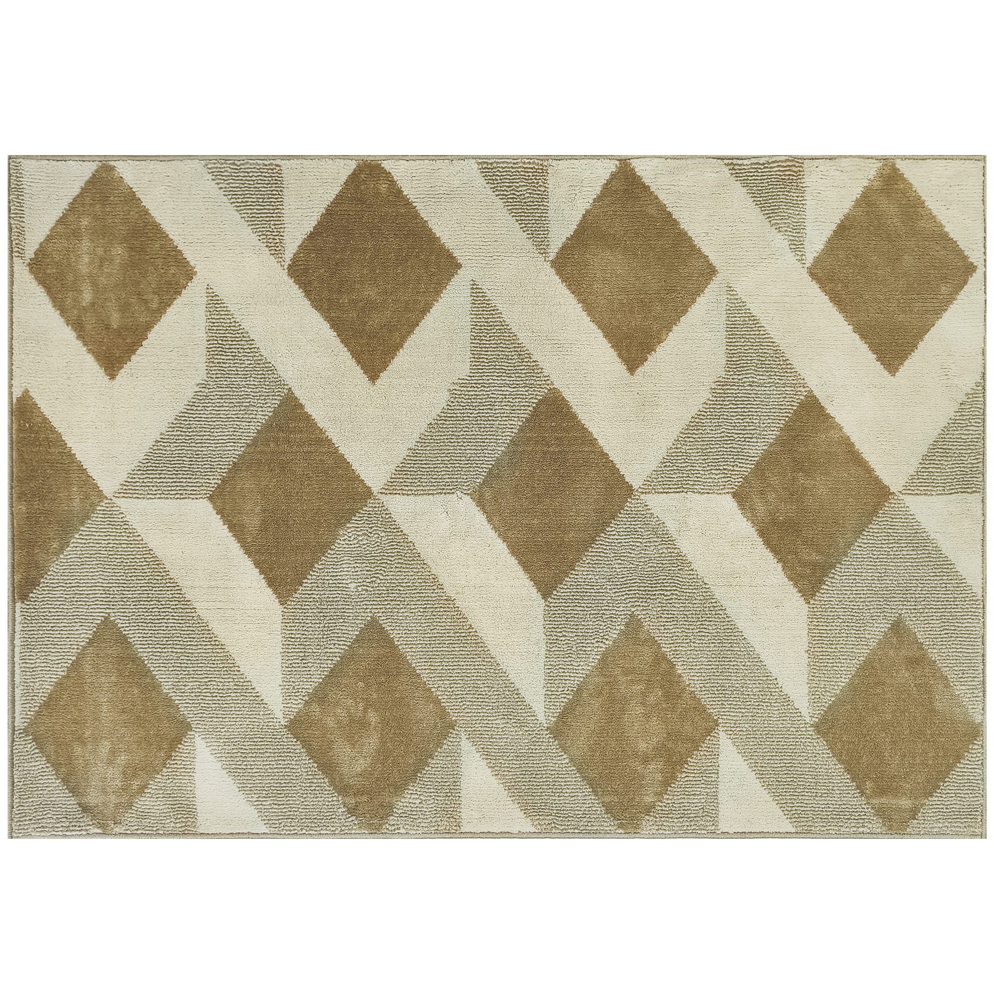 Covor Modern Hipoalergenic 3D Lavabil 230x160cm Galben