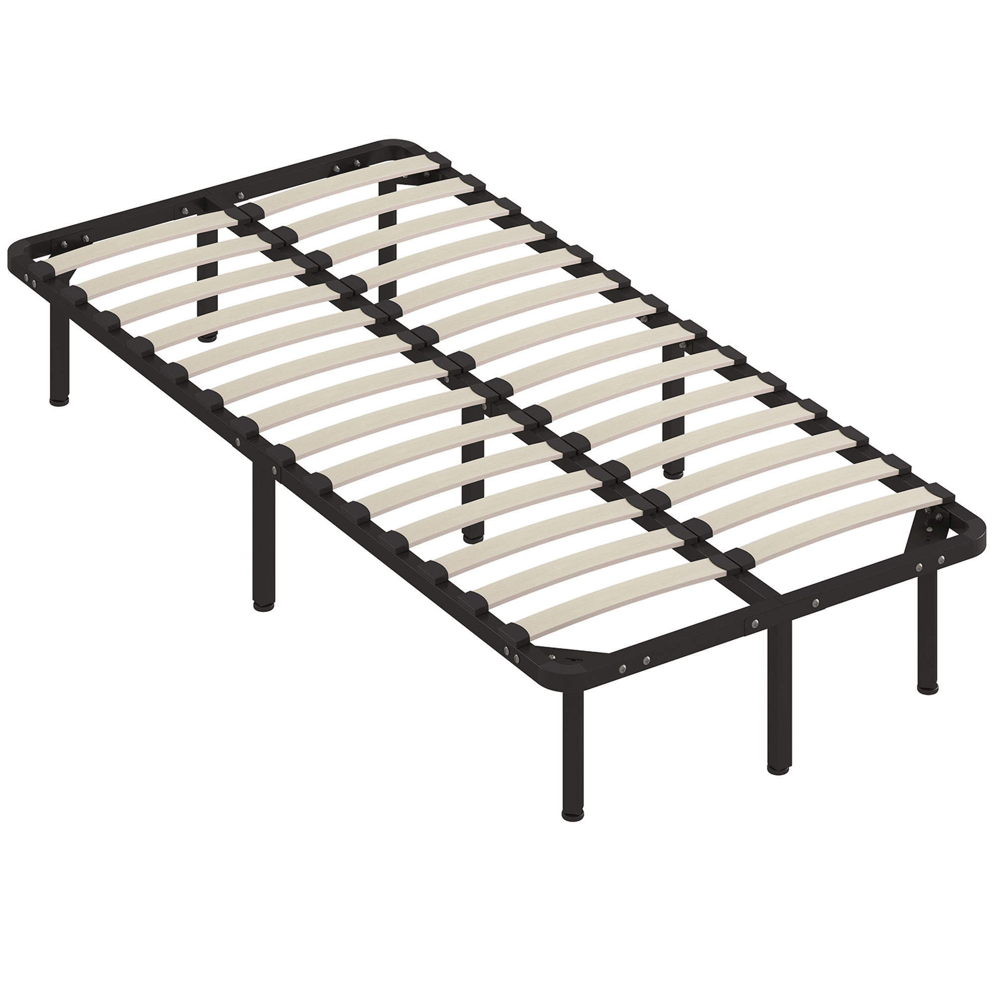 Cadru de Pat Industrial cu Spațiu de Depozitare, 190x90 cm