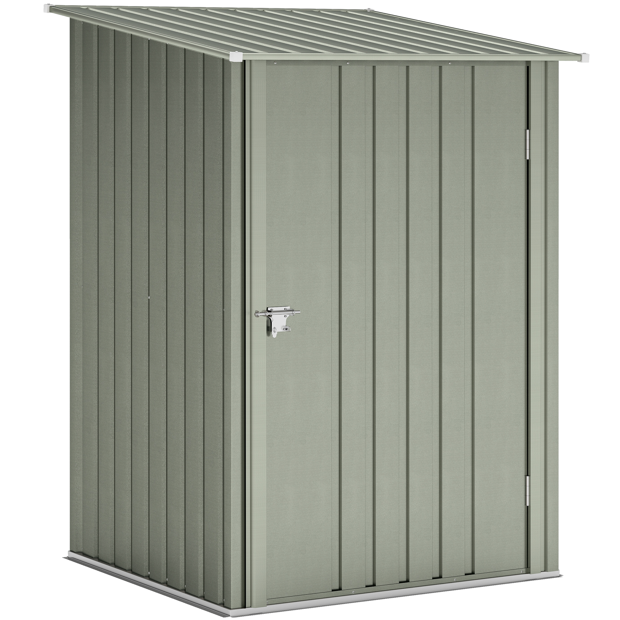 Căsuță Grădină 0,92m² din Oțel Galvanizat, Depozit Unelte