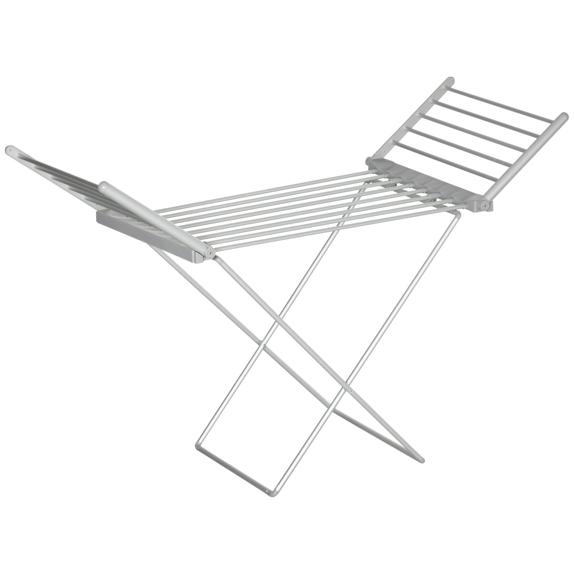 Uscător Rufe Electric Pliabil cu Aripi Extensibile