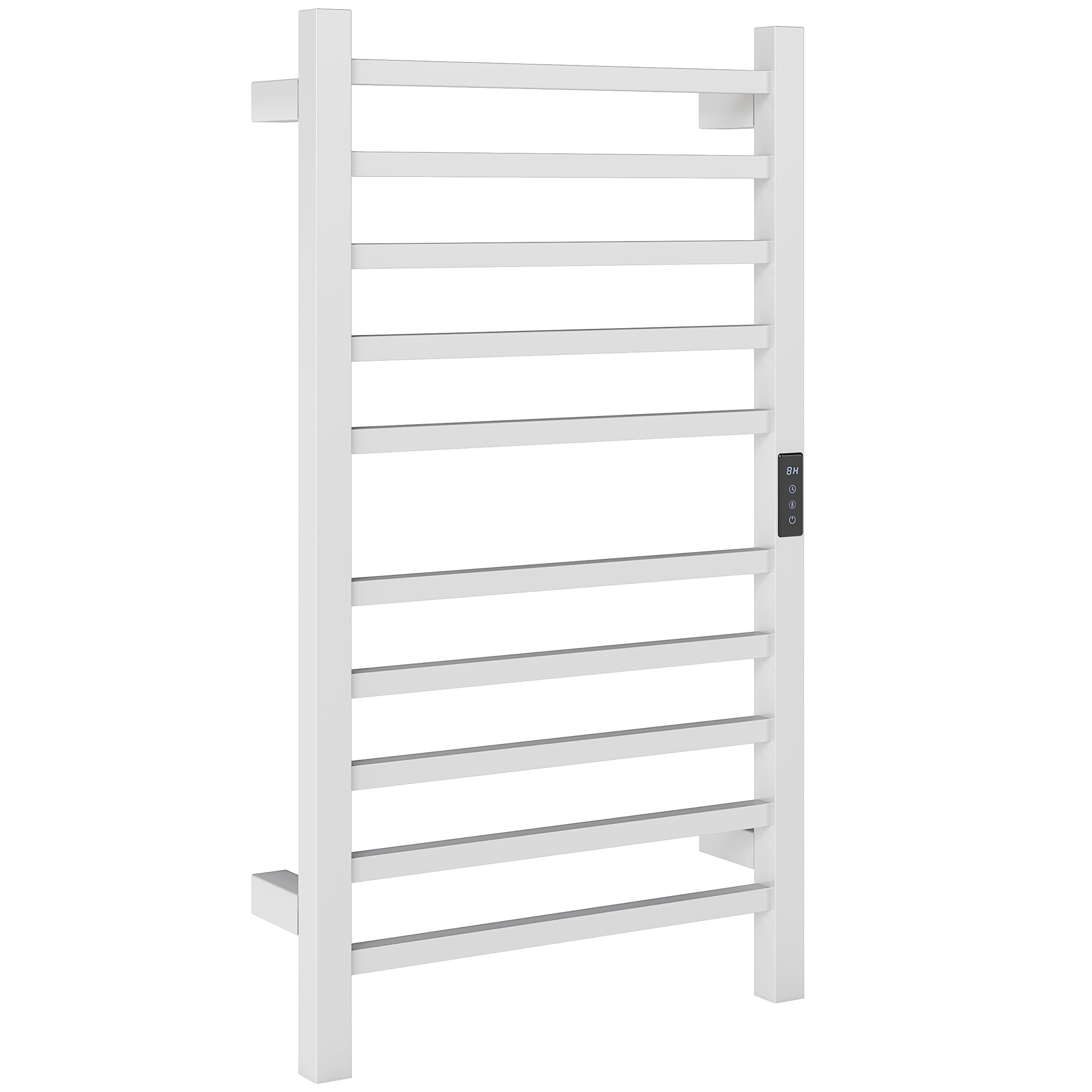 Resigilat - Uscător Electric pentru Prosoape – 10 Bare, Timer & LCD - Desigilat