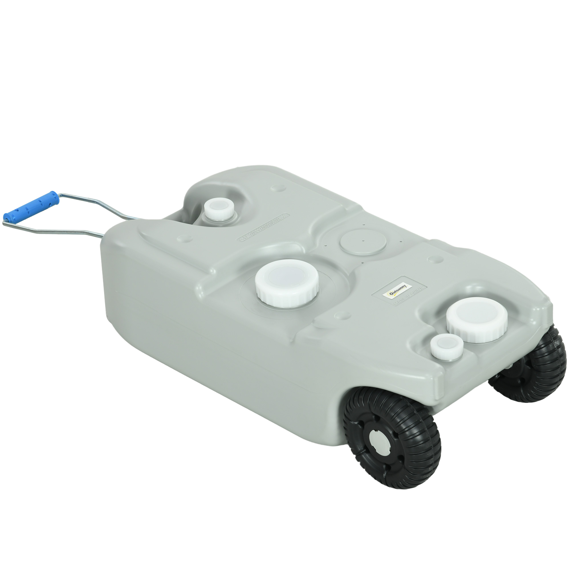 Rezervor Camping pentru Apă 40L cu Roți și Mâner Reglabil