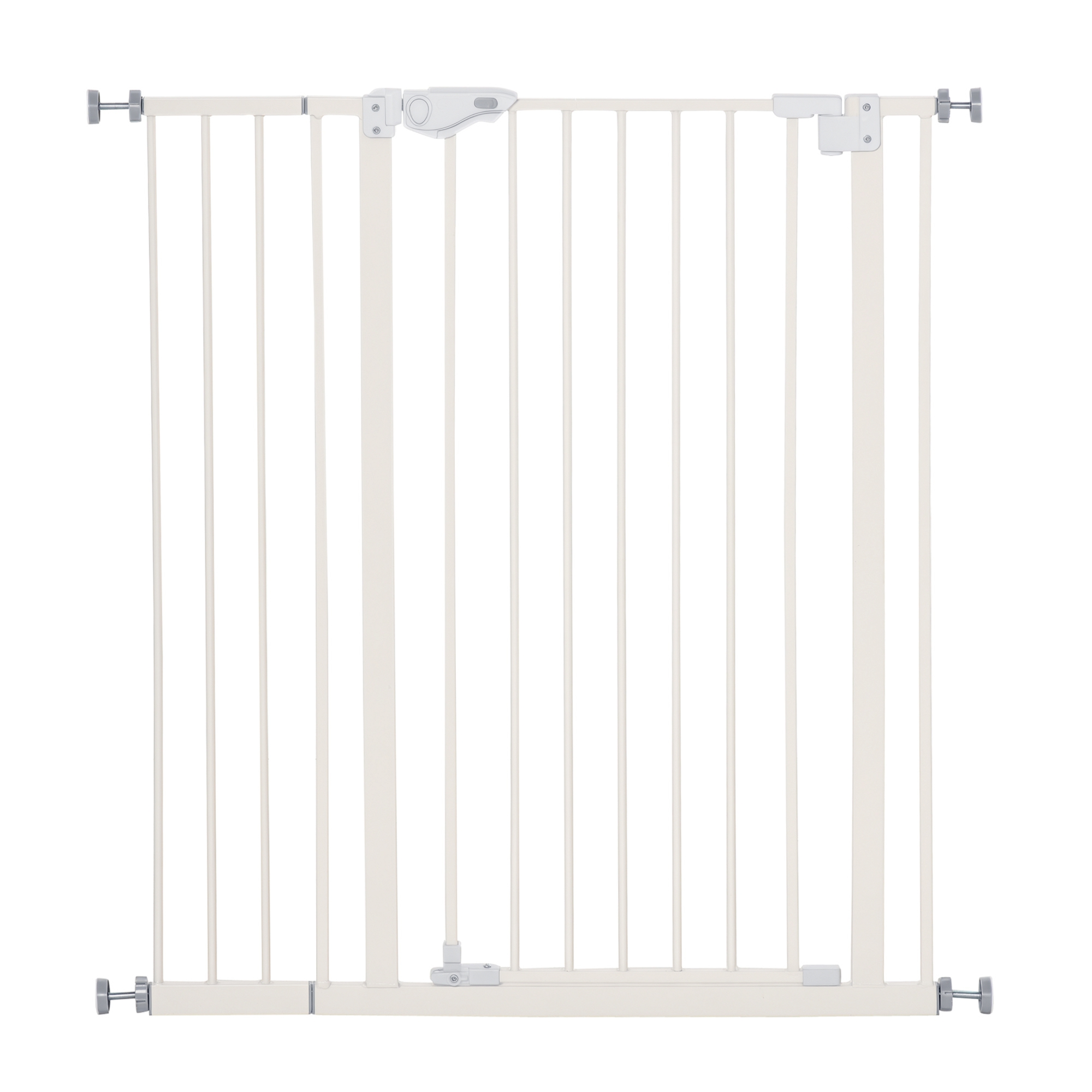 Resigilat - Poartă pentru Câini cu 4 Șuruburi Ajustabile, Alb - Desigilat